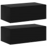 Funda de muebles jardín 2 uds 6 ojales para BBQ 170x90x60 cm 1