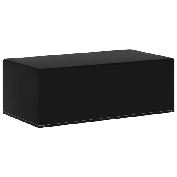 Funda de muebles jardín 2 uds 6 ojales para BBQ 170x90x60 cm M 2