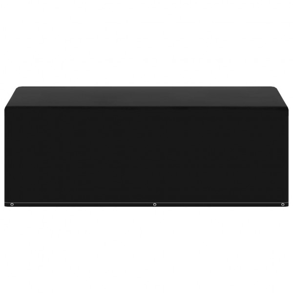 Funda de muebles jardín 2 uds 6 ojales para BBQ 170x90x60 cm M 3