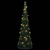 Árbol de Navidad emergente preiluminado con luces verde 150 cm 2