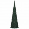 Árvore de Natal pop-up pré-iluminada com luzes verdes de 150 cm 5