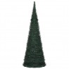 Árbol de Navidad emergente preiluminado con luces verde 180 cm 5