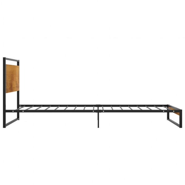 Estructura de cama de metal 90x200 cm M 4