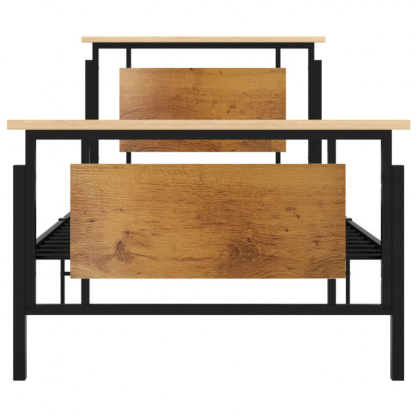 Estructura de cama de metal 90x200 cm M 3