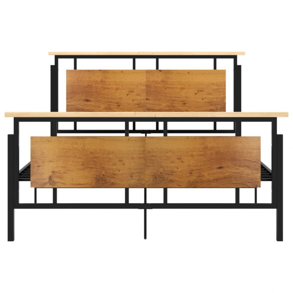 Estructura de cama de metal 140x200 cm M 3