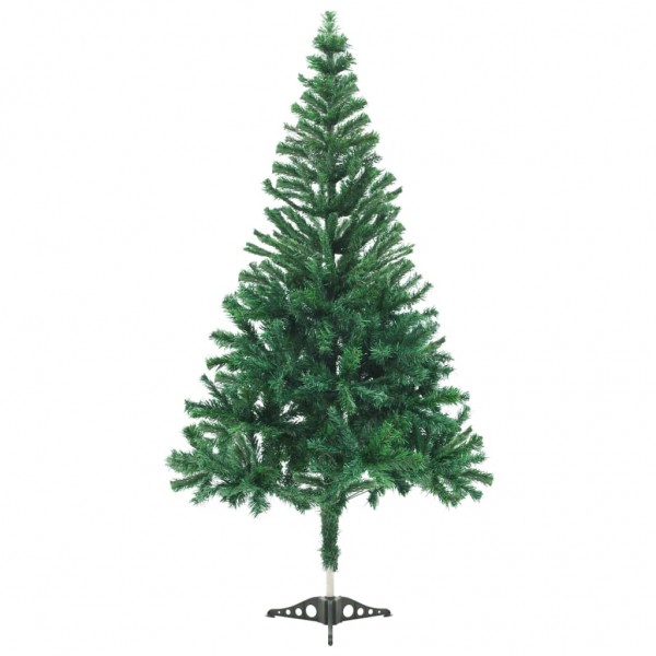 Árbol de Navidad artificial con soporte 230 ramas 120 cm M 2