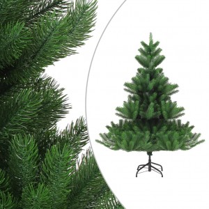 Árbol de Navidad artificial abeto Nordmann verde 210 cm H