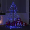 Árbol de Navidad 160 LEDs interior y exterior 78x120 cm 3