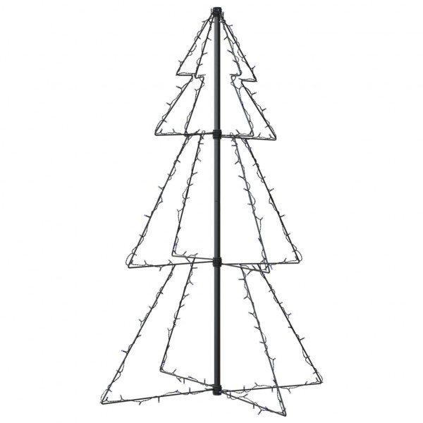 Árvore de Natal em cone 160 LEDs 78x120 cm interior e exterior M 2