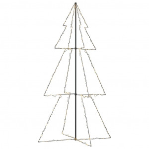 Árvore de Natal em cone 300 LEDs 120x220 cm interior e exterior H