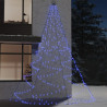 Árbol de pared con gancho metálico 720 LED azul 5 m 1