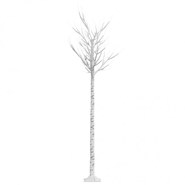 Árbol de Navidad LED blanco cálido sauce interior exterior 2.2m M 5