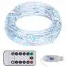 Tira de luces con 300 LED PVC blanco frío 30 m 1