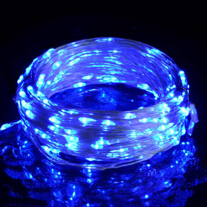 Tira de luces LEDs con 150 LEDs azul 15 m PVC H