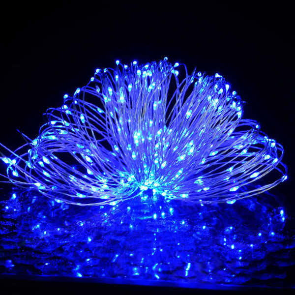 Tira de luces LEDs con 150 LEDs azul 15 m PVC M 3