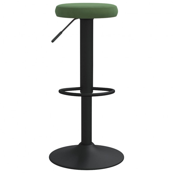 Bancos de bar 2 pcs veludo verde-escuro M 2