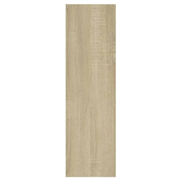 Estante de parede 75x16x55 cm contraplacado carvalho sonoma M 5