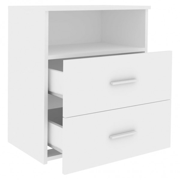 Mesa de cabeceira 50x32x60 cm branco M 5