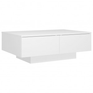 Mesa de centro 90x60x31 cm contraplacado branco H