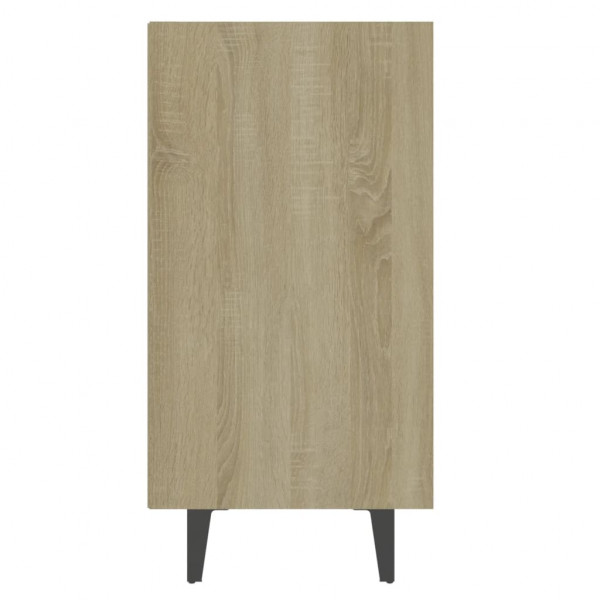 Aparador de madera contrachapada roble Sonoma 103.5x35x70 cm M 5