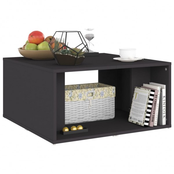 Mesas de centro 4 pcs 33x33x33 cm derivados de madeira cinza M 4