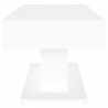 Mesa de centro 96x50x45 cm derivados de madeira branco 5