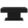 Mesa de centro 96x50x45 cm derivados de madeira preto 4