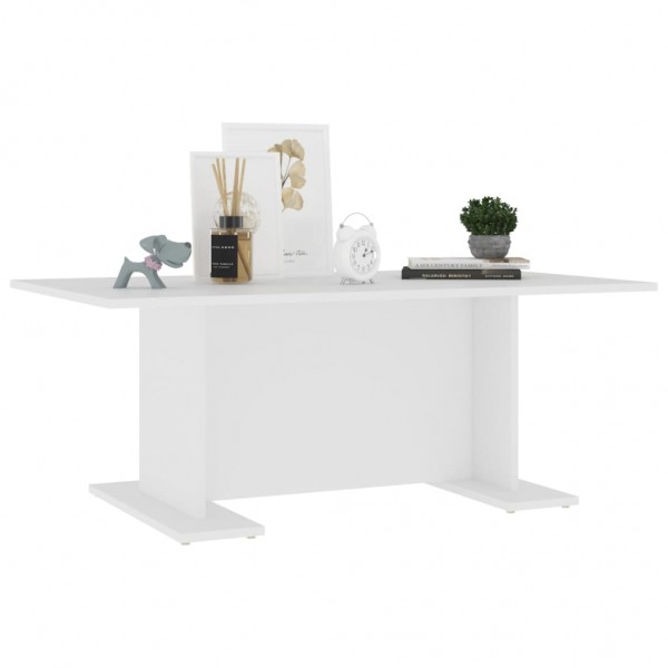 Mesa de centro 103.5x60x40 cm derivados de madeira branco M 3