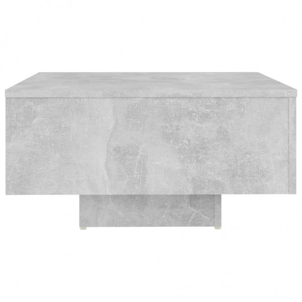 Mesa de centro 60x60x31.5 cm derivados de madeira cinza cimento M 5