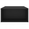 Mesa de centro 90x67x33 cm derivados de madeira preto 5