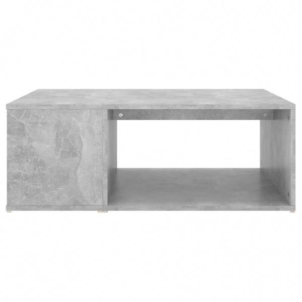Mesa de centro madera contrachapada gris hormigón 90x67x33 cm M 4