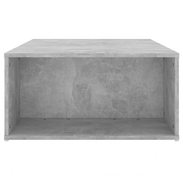 Mesa de centro madera contrachapada gris hormigón 90x67x33 cm M 5