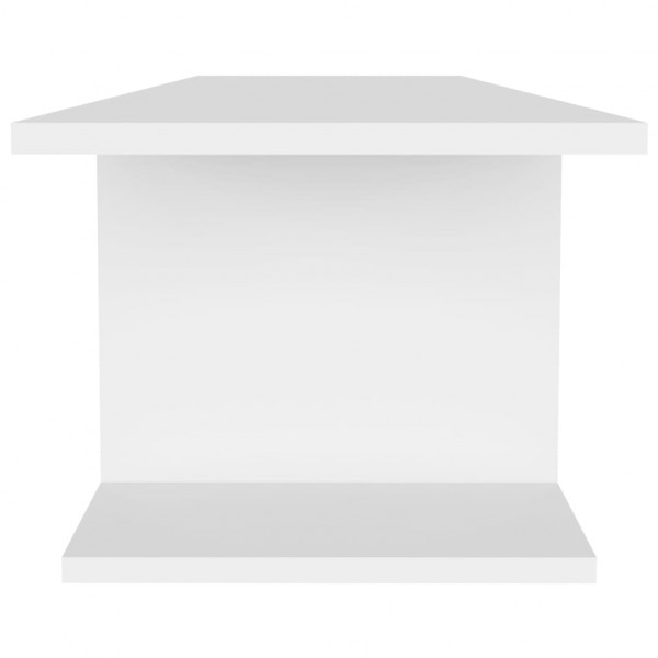 Mueble de pared para TV blanco 103x30x26.5 cm M 4