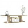 Mueble de TV de pared roble Sonoma 103x30x26.5 cm 3
