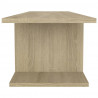 Mueble de TV de pared roble Sonoma 103x30x26.5 cm 5