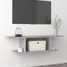 Mueble de TV de pared gris hormigón 103x30x26.5 cm 1