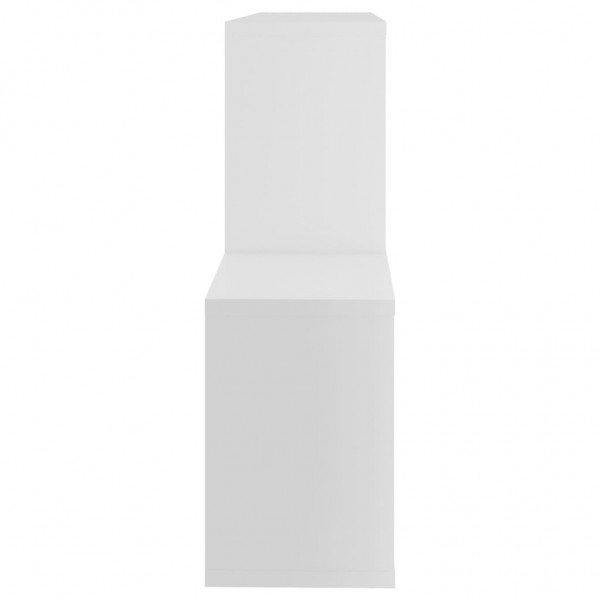 Estante de parede 100x18x53 cm derivados de madeira branco M 5