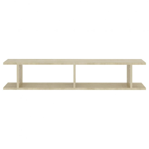 Estantes de parede 2 pcs 105x18x20 cm contrapl. carvalho sonoma M 5