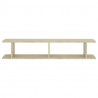 Estantes de pared 2 uds contrachapado roble Sonoma 105x18x20 cm 5