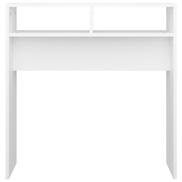 Mesa consola 78x30x80 cm derivados de madeira branco M 5