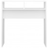 Mesa consola 78x30x80 cm derivados de madeira branco 5