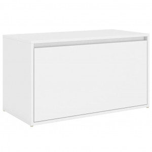 Banco de corredor 80x40x45 cm derivados de madeira branco H