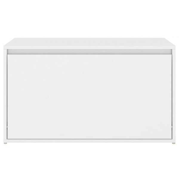 Banco de corredor 80x40x45 cm derivados de madeira branco M 5