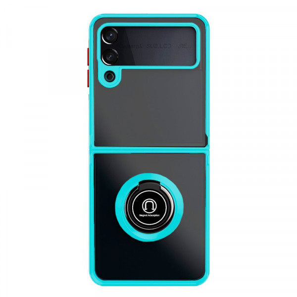 Carcaça COOL para Samsung F711 Galaxy Z Flip 3 Hard Anilla Celeste M 3