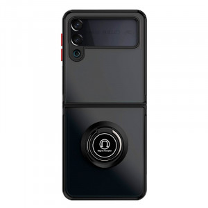 Carcaça COOL para Samsung F711 Galaxy Z Flip 3 anel rígido Preto H