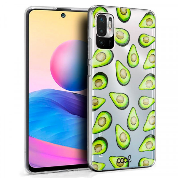 Carcasa COOL para Xiaomi Redmi Note 10 5G / Pocophone M3 Pro 5G Dibujos Aguacates D