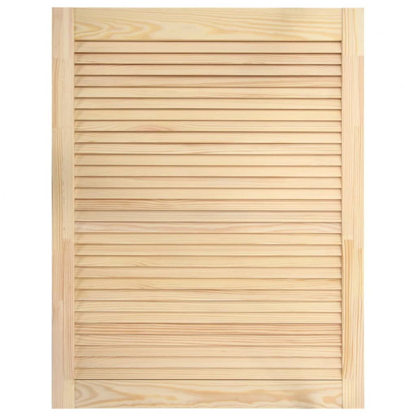Puerta tipo persiana madera maciza de pino 61.5x39.4cm M 2