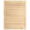 Puerta tipo persiana madera maciza de pino 61.5x39.4cm 2