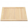 Puertas tipo persiana 4 uds madera maciza de pino 69x59.4cm 5