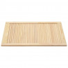 Puertas tipo persiana 4 uds madera maciza de pino 99.3x59.4cm 5